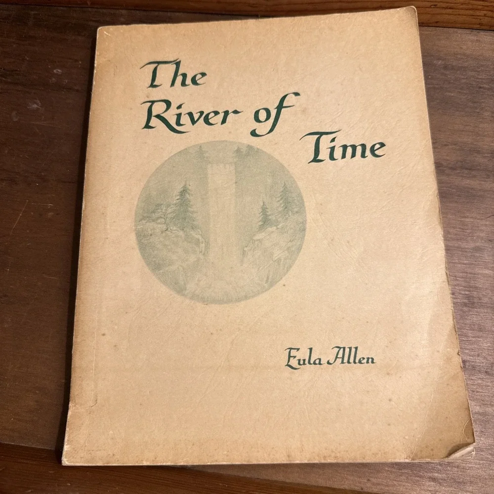 The River of Time Eula Allen 1965 Edgar Cayce A.R.E. Press Spiritual VTG Book